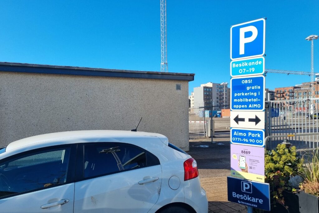 parking helsingborg port
